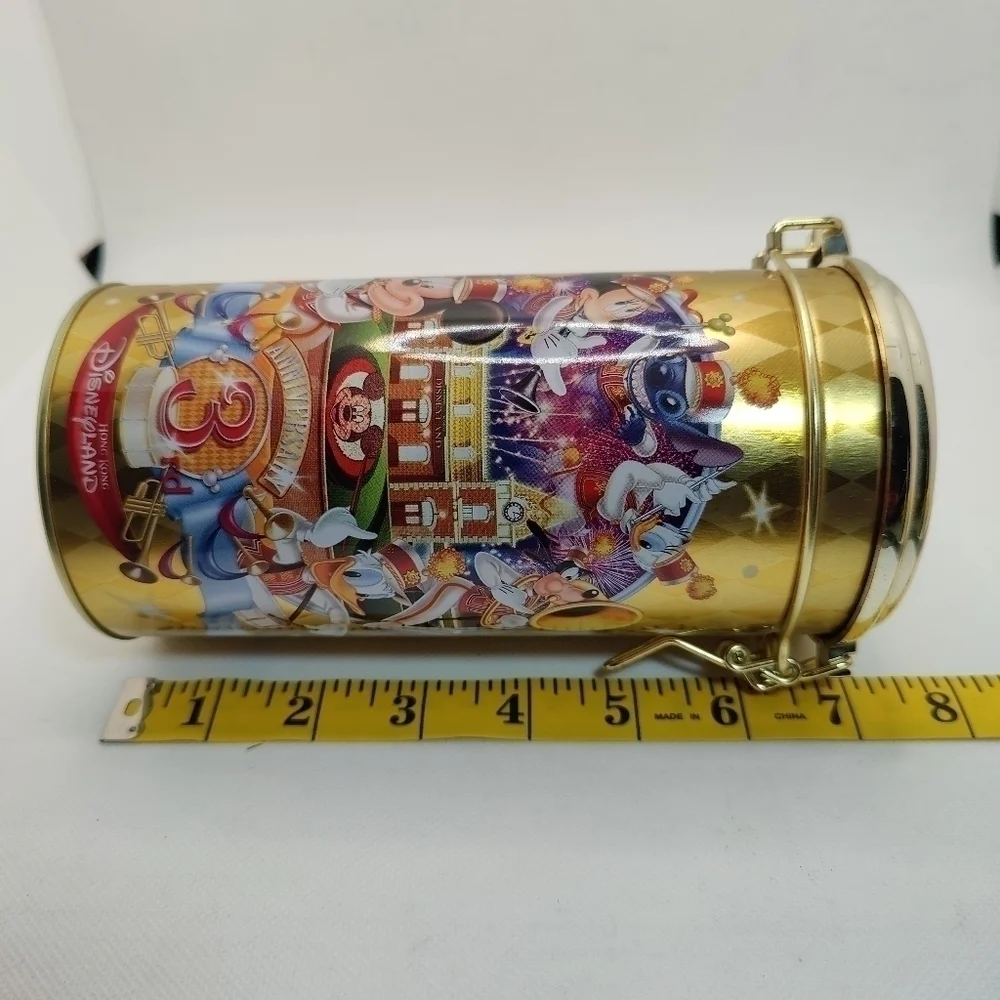 𝅺DISNEYLAND Hong Kong 3rd Anniversary Commemorative Tin Collectible